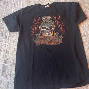 Harley Davidson graphic tee vintage
